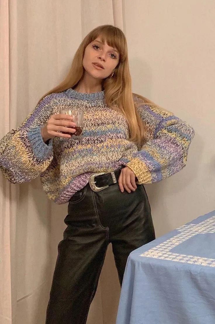  圣诞|不管过不过节！除了圣诞平安夜，这三款彩色毛衫整个冬天都能穿