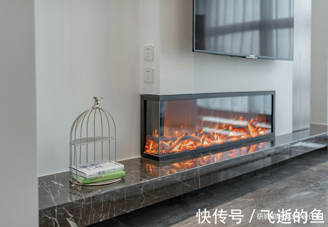 卫生间|70㎡打造岛台餐桌一体，开放式厨房