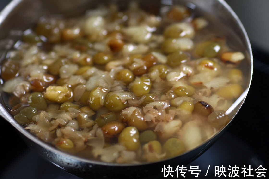 诀窍|煮绿豆汤时，直接下锅煮是错的，教你一个诀窍，5分钟绿豆煮开花