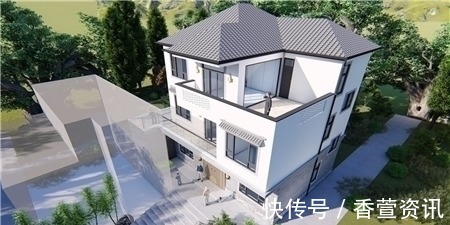 农村|推荐5款三层别墅设计图纸,最适合农村建的房子