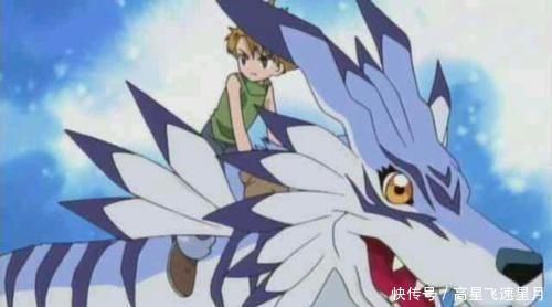 哈士奇|数码宝贝这位数码兽有点坏,竟拿走加鲁鲁兽的皮毛做防具!