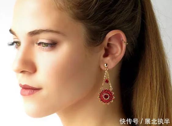 铁丝|嫌弃耳环难看,在家拿些珠子,串一串,每天都戴不同风格!附教程