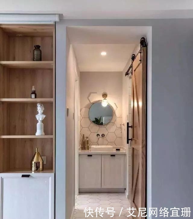 鞋柜|79平两室新房，一进门隔断太漂亮了，客厅电视墙更实用，晒晒！