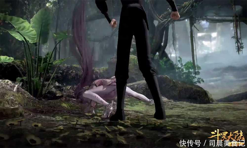 笑点|斗罗133集:小舞“夹腿姿势”不忍直视,淑女形象全掉光,好搞笑