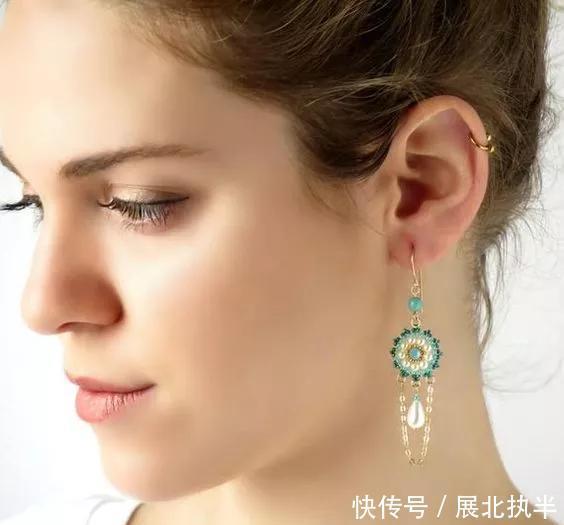 铁丝|嫌弃耳环难看,在家拿些珠子,串一串,每天都戴不同风格!附教程