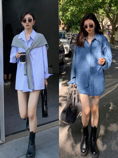 早春衬衫不会搭？这16种组合方式个顶个的美，穿上身秒变华丽