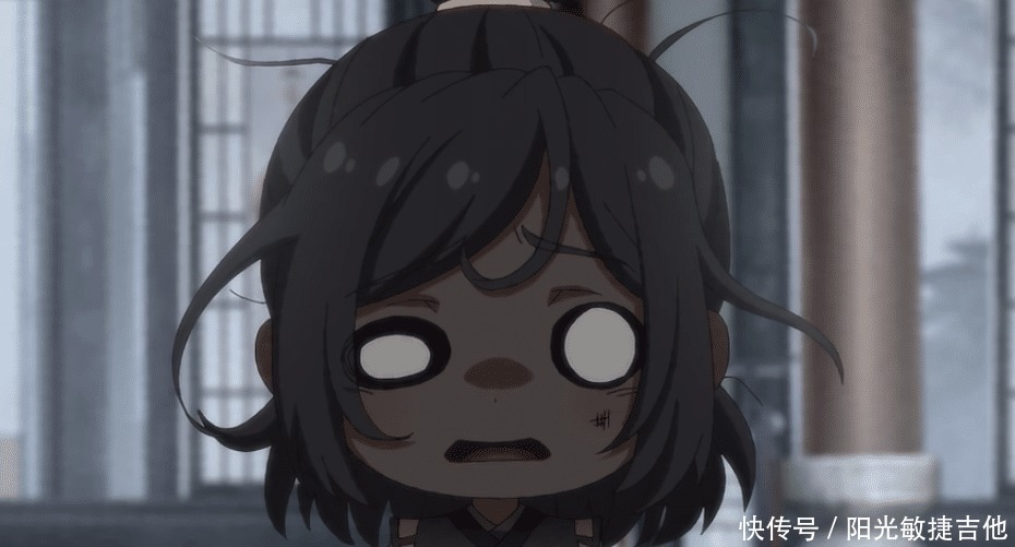 一本正经|Q版魔道祖师,奶羡与蓝二开战,一本正经还是扛下来了