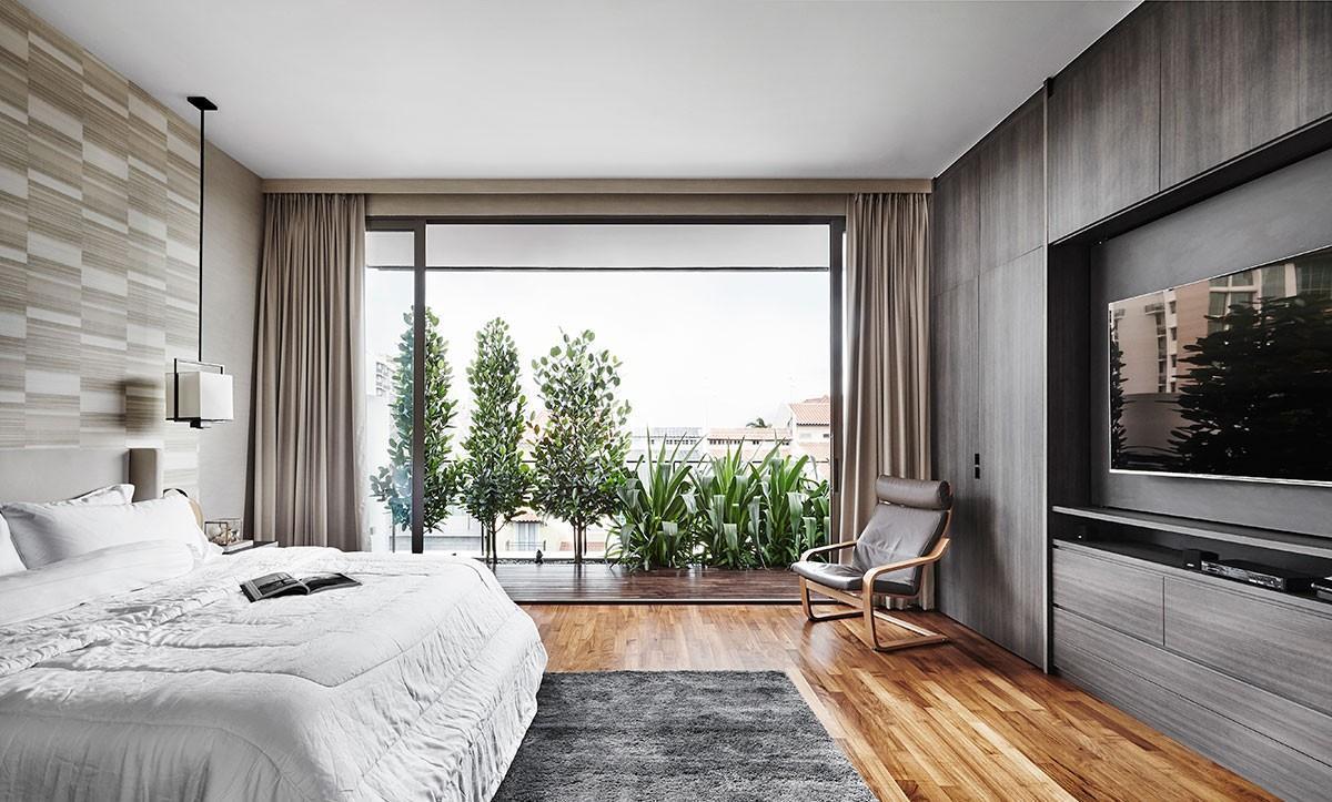 淋浴房|这套2层别墅抢尽风头,院子铺砖造景,高端清雅,自建别墅的榜样