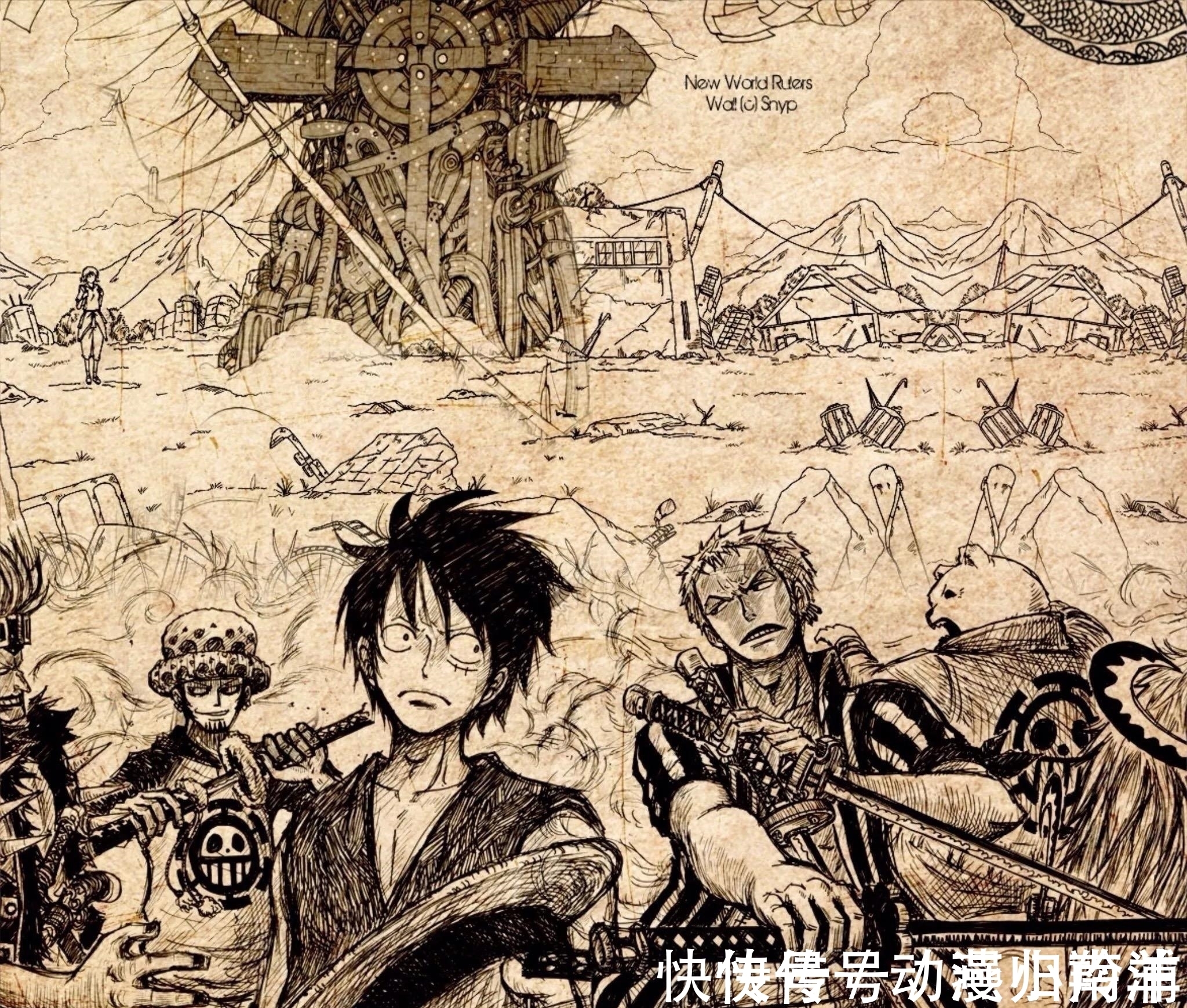 基德|最新情报:海贼王诞生,路飞开发全新模式!虐翻凯多?大妈蒙了!