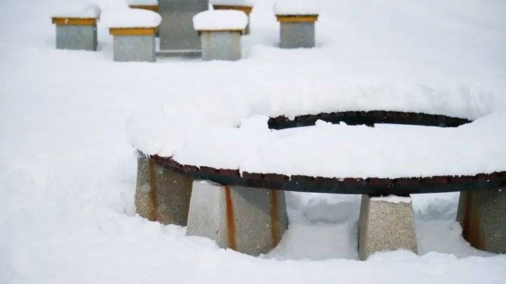 鲁东大学这场雪！太！大！了