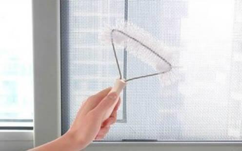 纱窗家家有,怎么清洗是难题,两个方法帮助你,立马干净如新