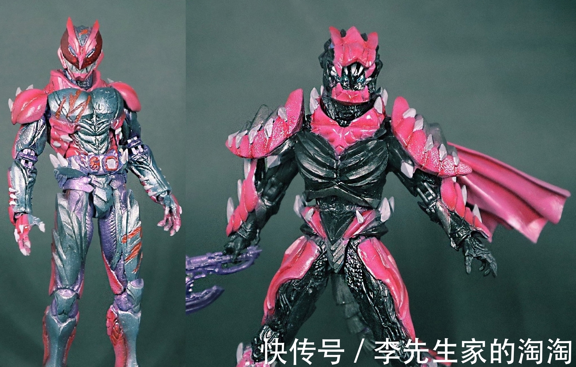 利维斯|令和骑士手办太拉胯,粉丝改造后,利维斯致敬仁叔,圣刃升值20倍