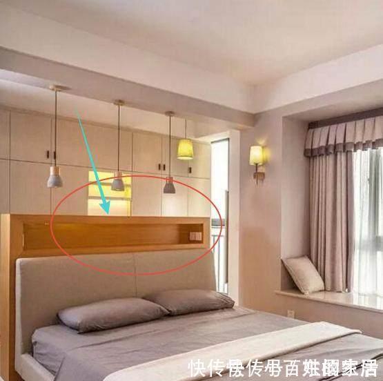 床头|新房装修终于完工，第一次见主卧床头不靠墙的忍不住晒一晒