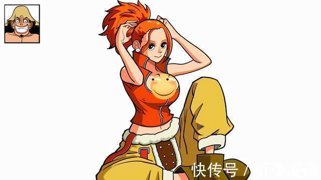 黑寡妇|当娜美换上同伴的衣服,乌索普装青春靓丽,索大装最帅气