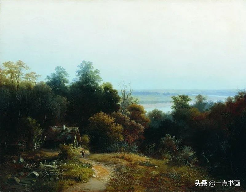 风景$光色优美的俄罗斯风景油画,如此迷人美丽