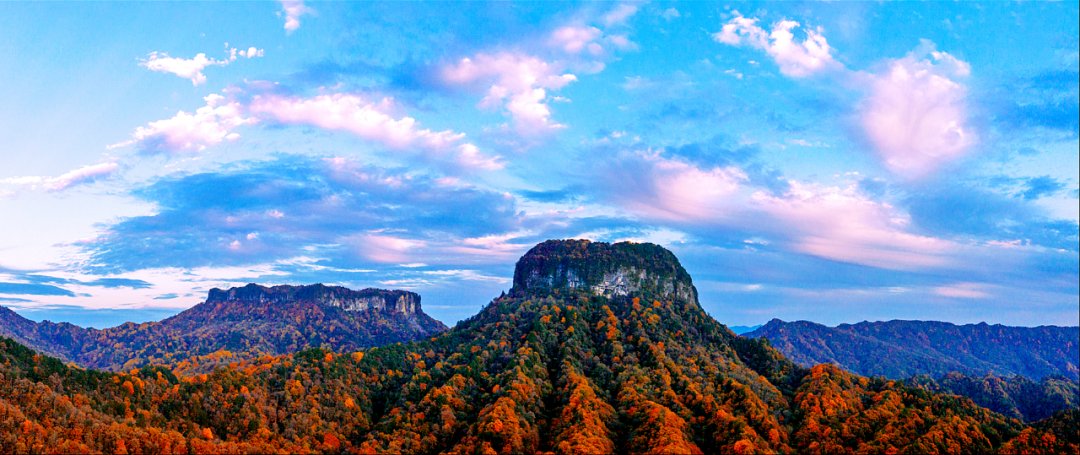  颜值|鼓城山红叶迎来颜值巅峰，快去打卡吧~