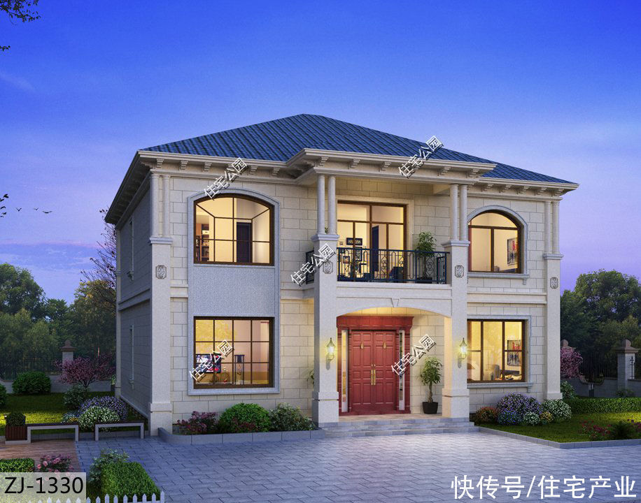 占地尺寸|10套农村别墅,第5、6套建的人最多,第9套造价仅18万?