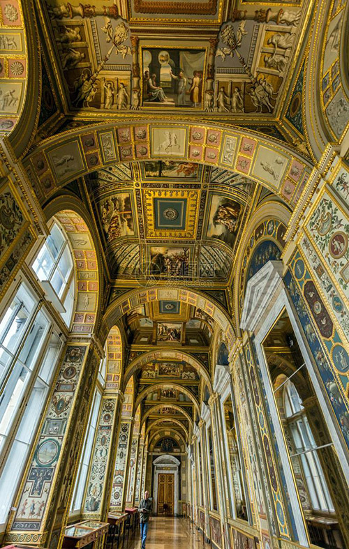 装饰#冬宫博物馆的建筑装饰精美,令人目不暇接