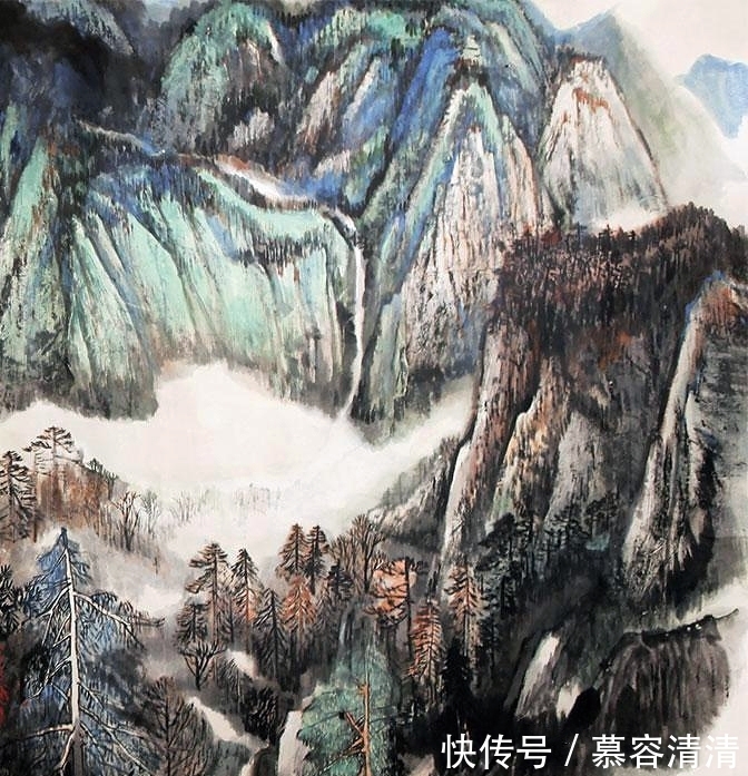 何海霞&借古开今,何海霞绘《三峡图》