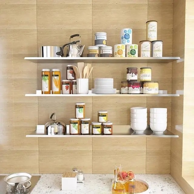 吊柜|终于买了第二套房，厨房打死不装吊柜！学邻居这样做，实用省空间