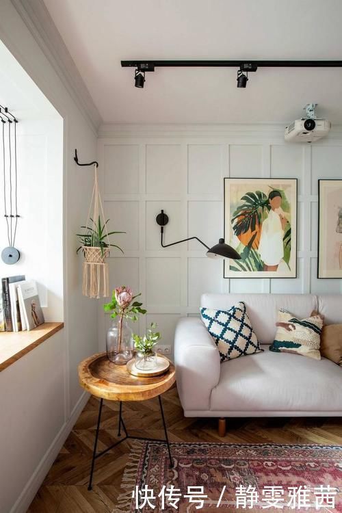 功能区|努力买了一套47㎡,虽小但住着踏实,还有衣帽间空间丝毫不浪费