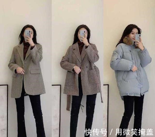 浅色系 30套利落显高的秋冬穿搭,温暖时髦全都有,小个子照着穿就够了!