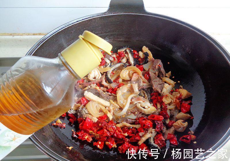 下饭又下酒的爆炒牛杂,新手都能做出来,收藏好,国庆节给家人做