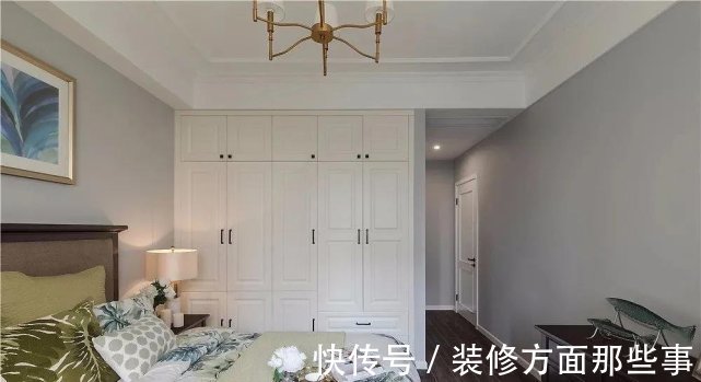 空间|100平美式二居室,温馨舒适、怡然悠闲