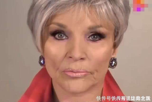 老太太|93岁老太挑战“化妆术”,瞬间逆袭成女神,效果立竿见影