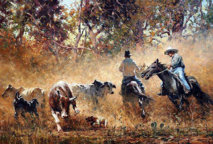 罗伯特#澳大利亚画家罗伯特 黑根(Robert Hagan )作品欣赏