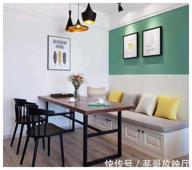 实用性|小户型装修时，餐厅一定要这样装，省空间还方便实用，漂亮极了
