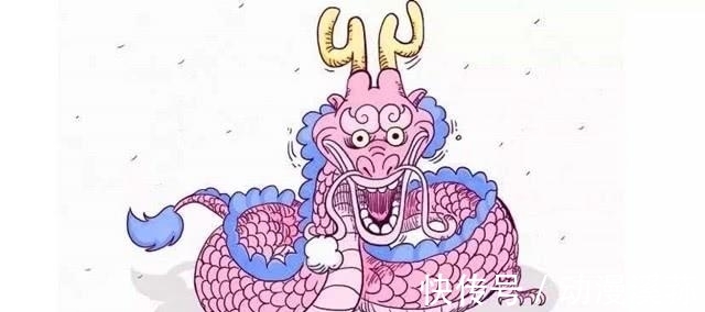 路飞|海贼王:这就是长大后的桃之助,真龙形态霸气不虚凯多