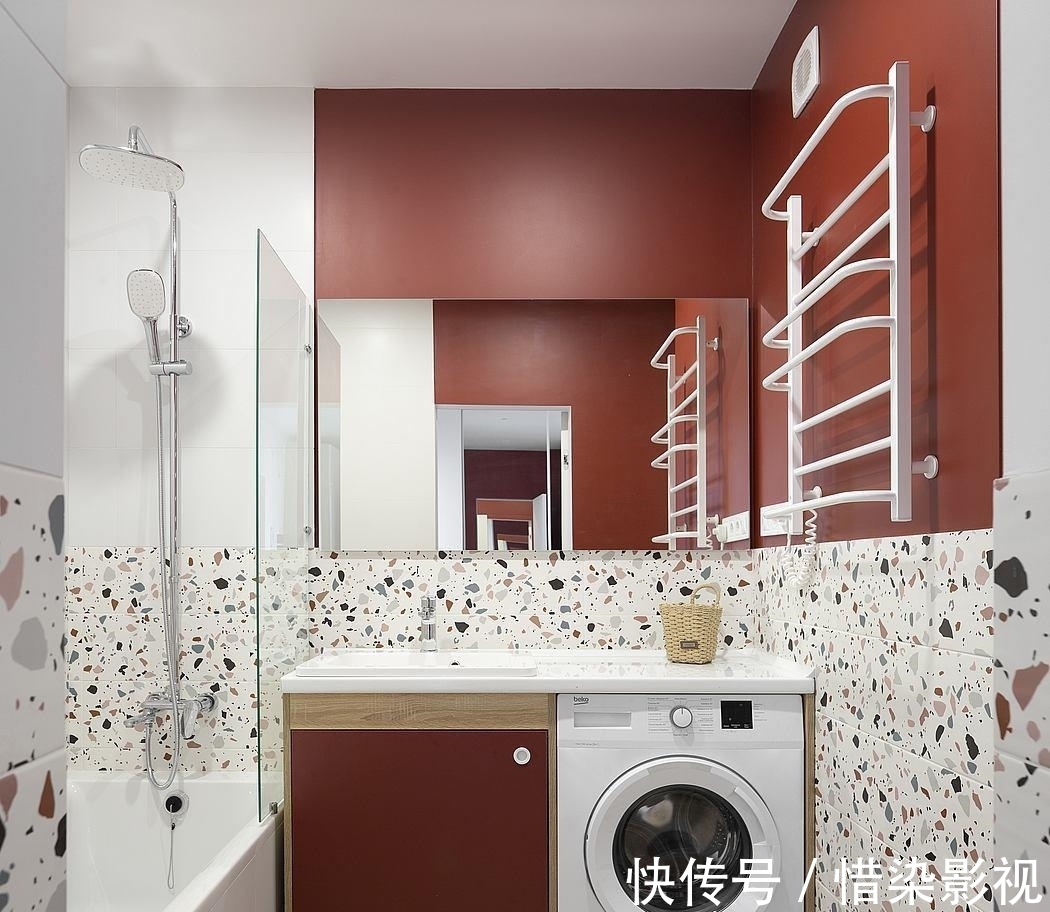 屋主|没想到这么大胆的配色,装修完后效果却很不错,有颜有品又有个性