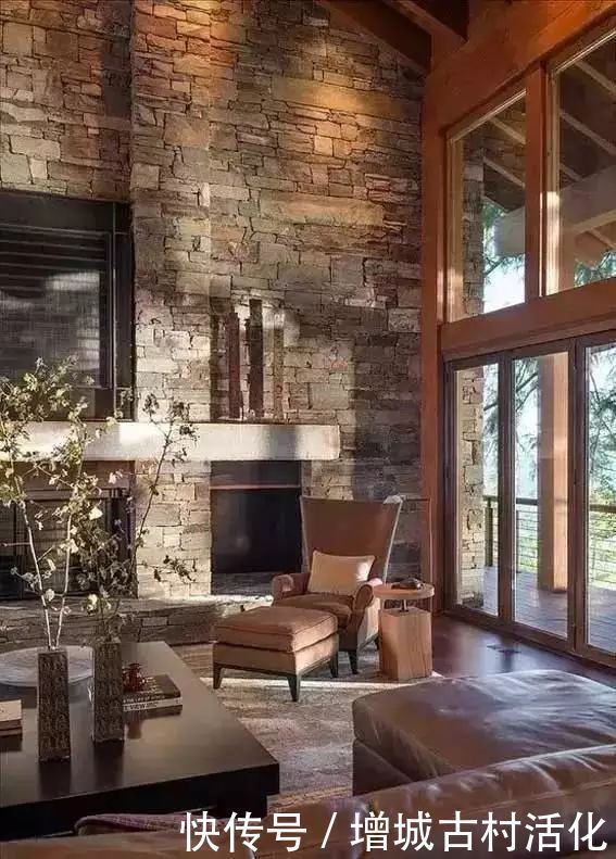 院落|一面石头墙,惊艳整个乡村院落