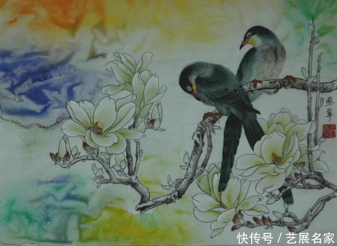 工笔画|【艺展中国】李凤翠工笔画作品欣赏