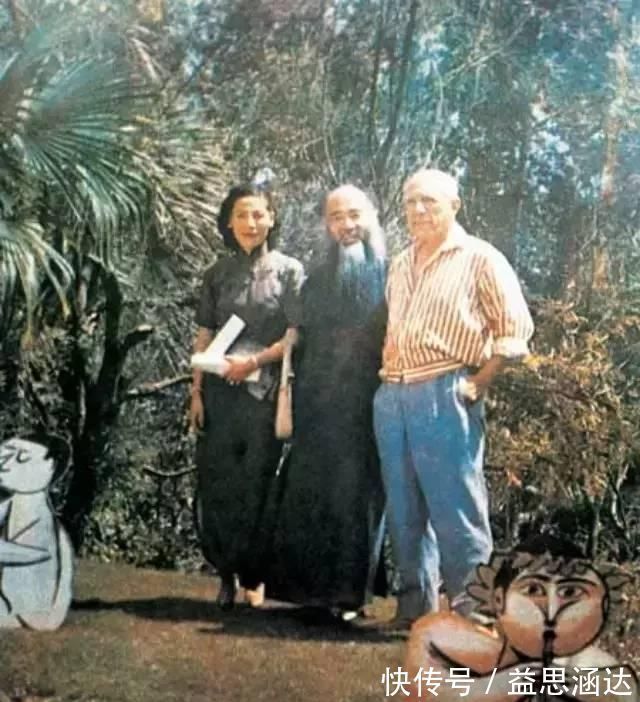 意境!张大千谈抽象绘画:总结出16个字,把老子的精神悟得非常透