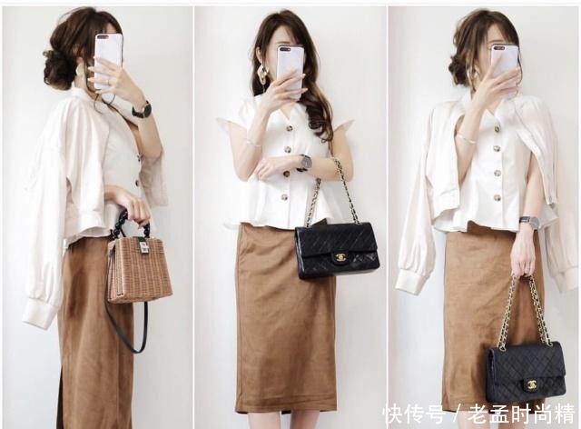 日系通勤风优雅知性, 9种搭配组合, 每天换着花样穿!