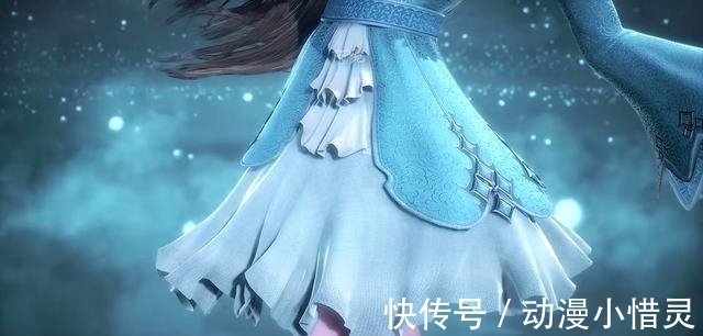 史莱克|斗罗大陆:宁荣荣长裙开叉秀美腿,想不到荣荣也能够这么美