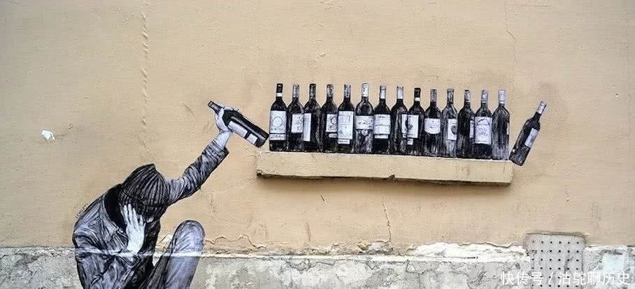 制作|法国艺术家制作的壁画 巴黎街头的幽默