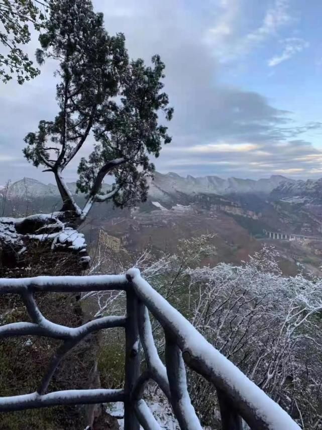 大美兴隆山！雪后的山峰“动”了起来