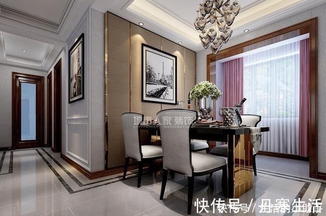 案例|146平米四居室热门案例 现代半包5万！-世茂都装修！