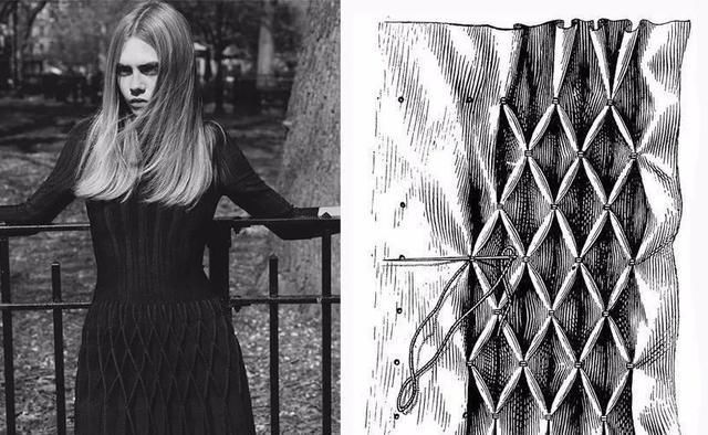 如何用手工褶皱实现惊艳的面料再造,看这一篇就够了