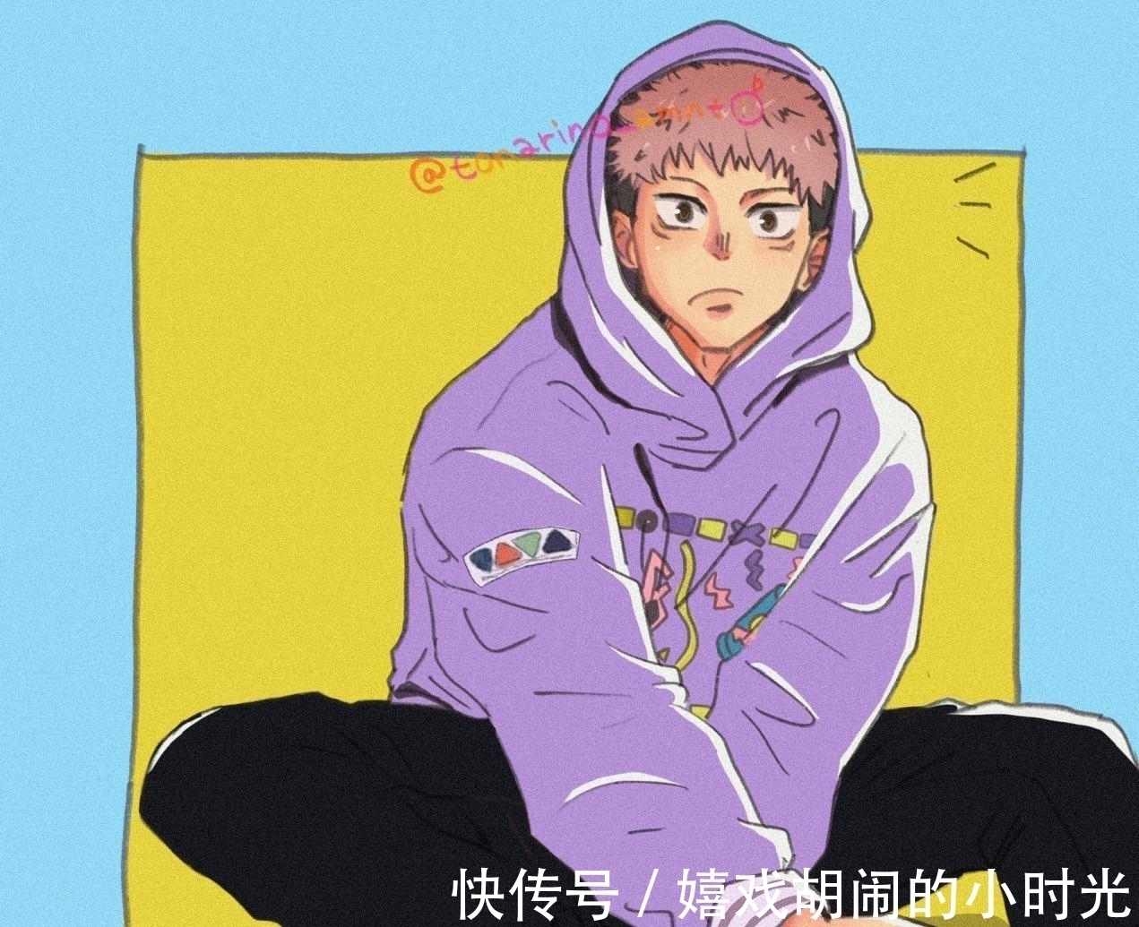 卫衣|时尚穿搭版《咒术回战》角色,狗卷学长很帅气,五条悟个性十足