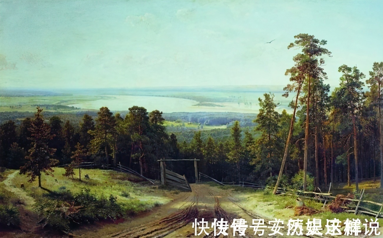 那个时代$俄罗斯杰出风景画家希施金的作品,诗一般的境界!