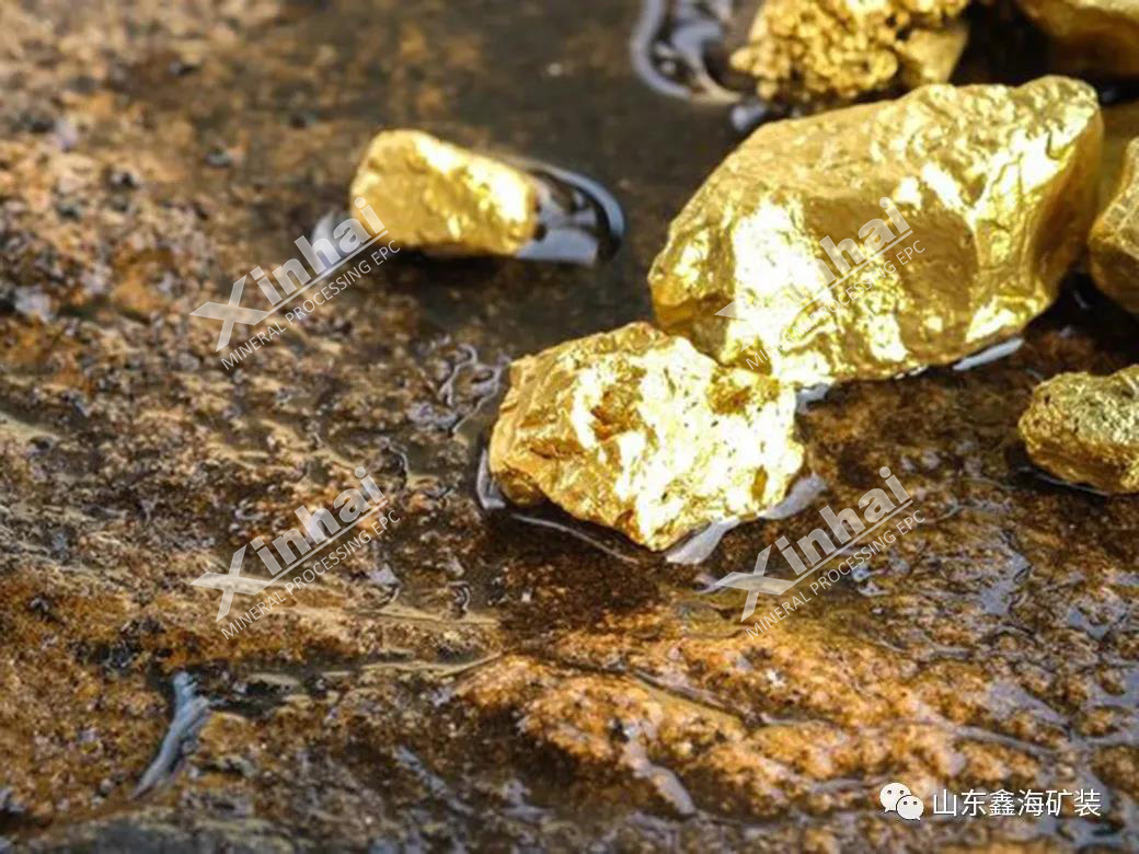 金属硫化矿石英脉型,含金氧化矿石英脉型和含金钨砷矿石英脉型五大类