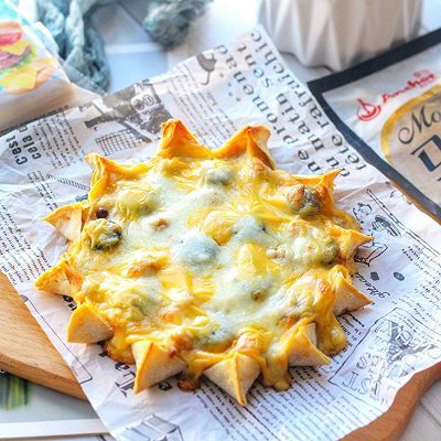 披萨酱|低脂全麦花轮披萨