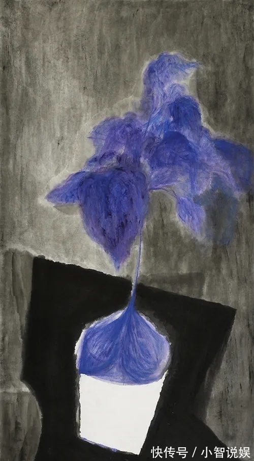 刘芳&当代国画|花非花墨非墨,刘芳的水墨花卉