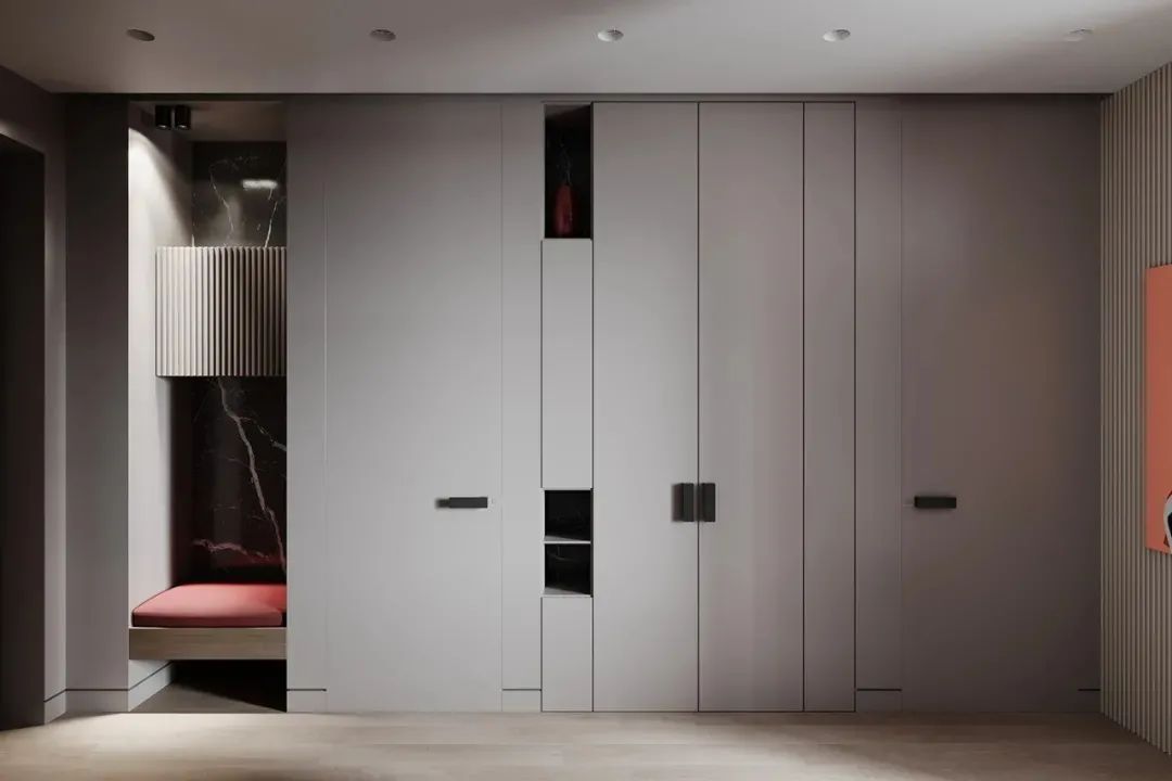 家装|80款入户鞋柜设计方案，人家这样装，太亮眼了