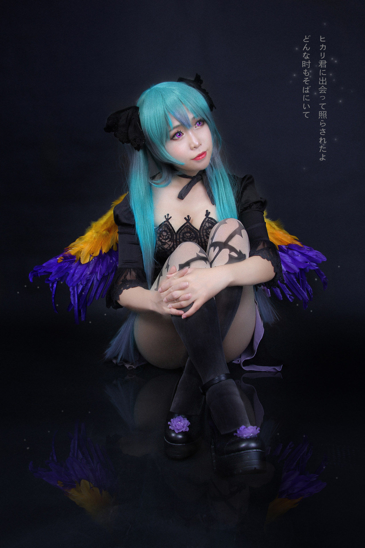 消灭都市手游联动初音未来cosplay