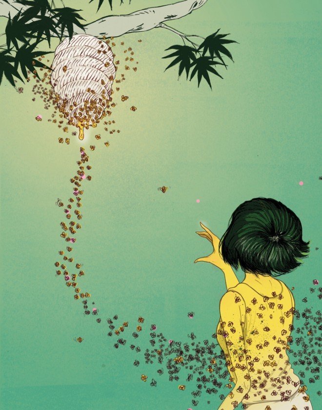 纽约视觉艺术学院#著名插画师马科斯的作品,好迷人!